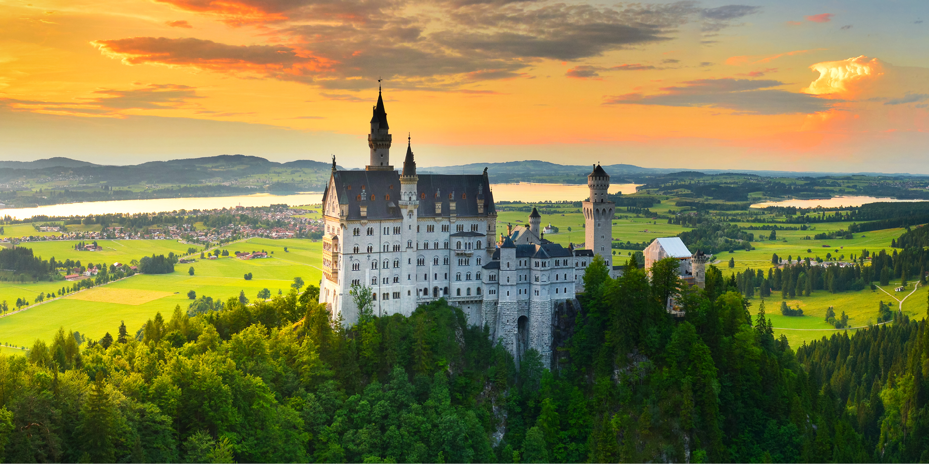 Seeing the renowned Neuschwanstein Castle