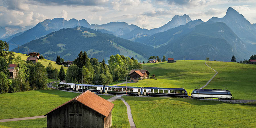 Experiencing breathtaking scenery aboard the GoldenPass Express